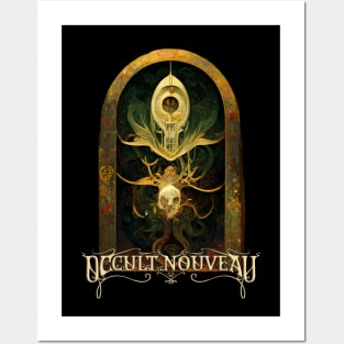 Occult Nouveau - Organic Plant-based Grotesquerie Posters and Art